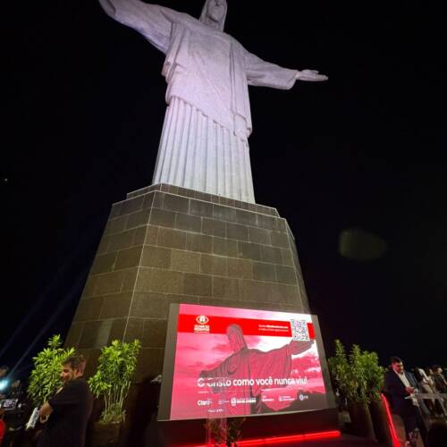 Painel De Led Evento Outdoor Cristo Redentor Rio de Janeiro