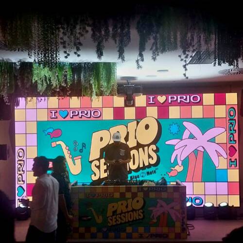 Painel De Led P2mm para Festa Prio 