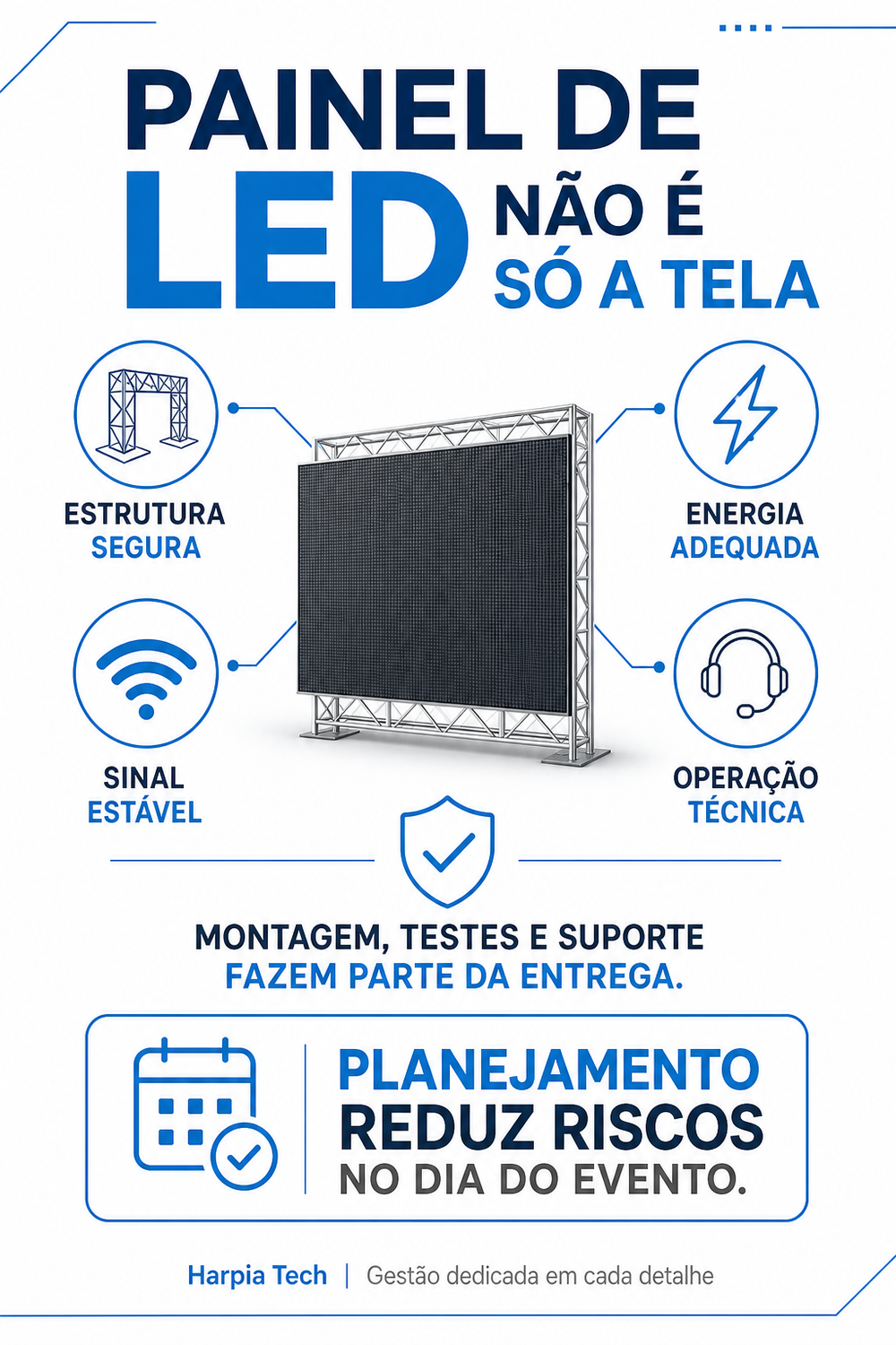 Painel De Led Não é Só A Tela