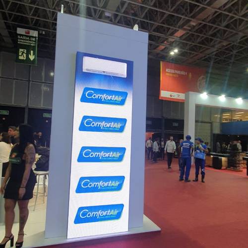 Painel De Led Para Estande Em Feira 