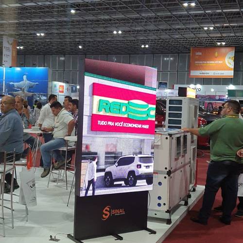 Painel De Led Para Estande Em Feira 