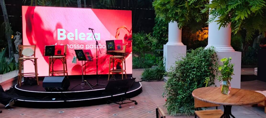 Painel de LED outdoor em eventos no Rio de Janeiro