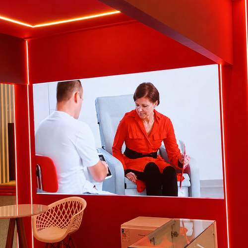 Painel De Led De 2.5x1.5m Para Estande Em Feira 